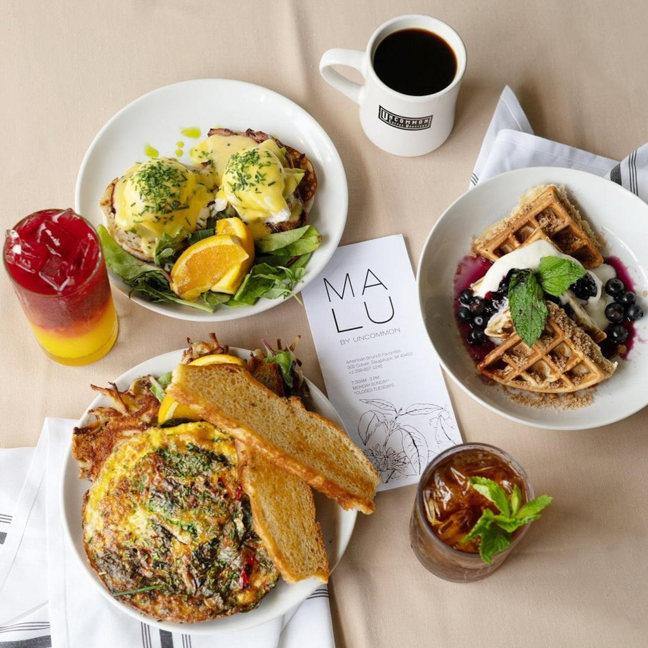 Malu Brings Farm-to-Table Brunch to Saugatuck's Scenic Waterfront