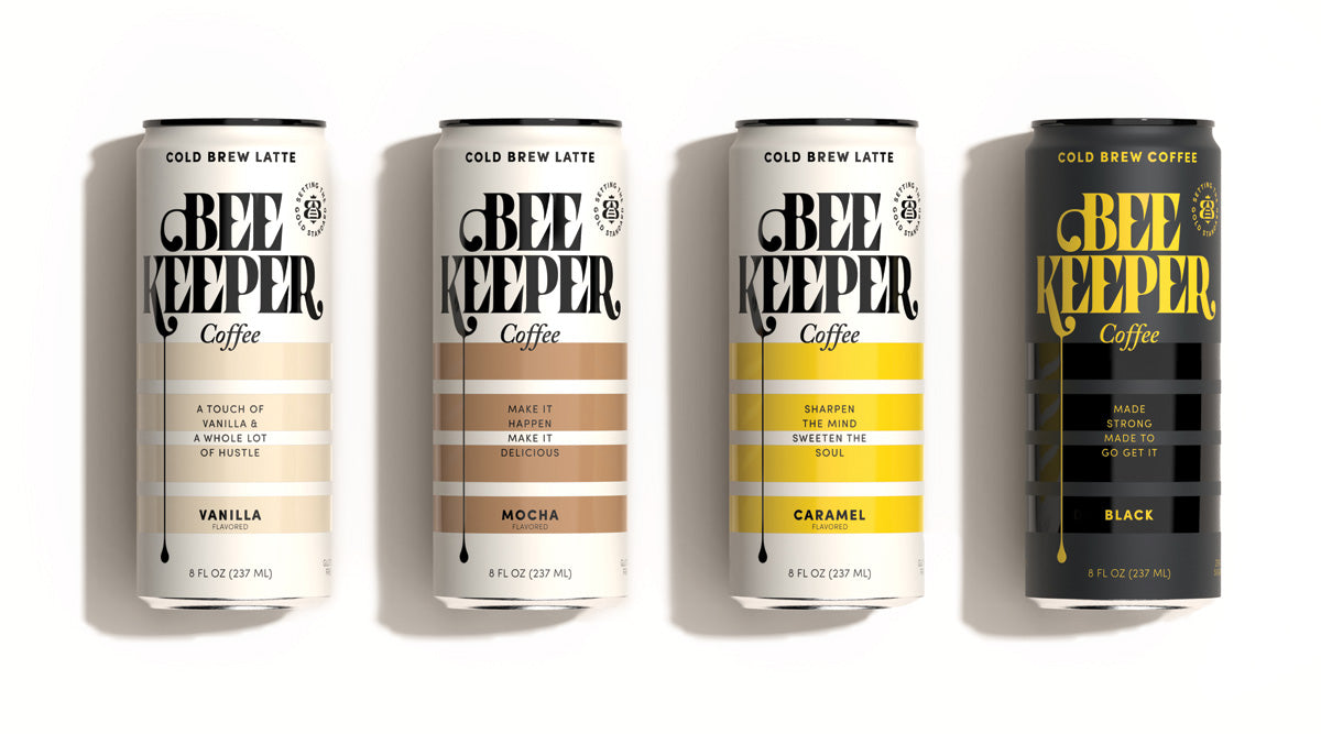 Bee Sweet - Honey-Sweetened Coffee Hits the Shelves