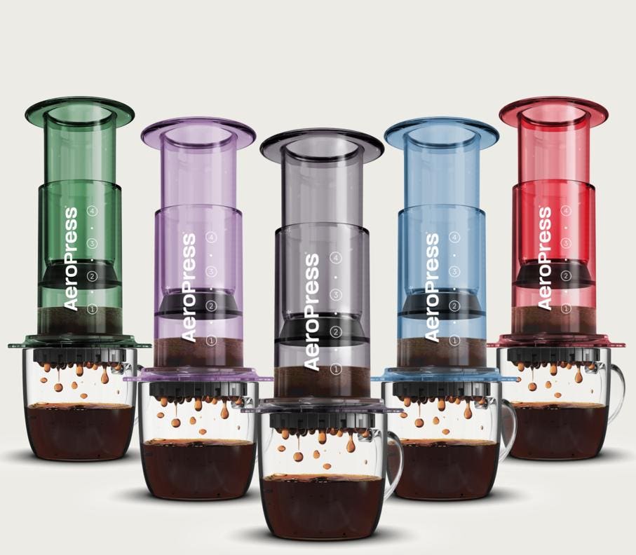 Explore the New Clear Colors AeroPress Collection