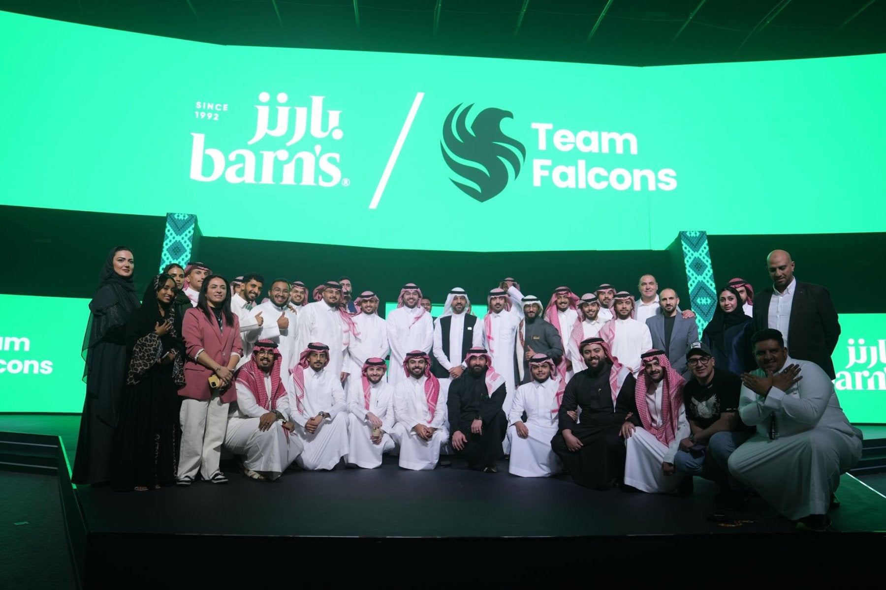 Team Falcons Brews Up a Deal with Barns Coffee
