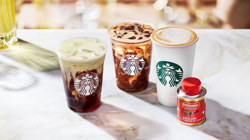 Starbucks Cuts Olive Oil Drinks Amid Menu Simplification Efforts