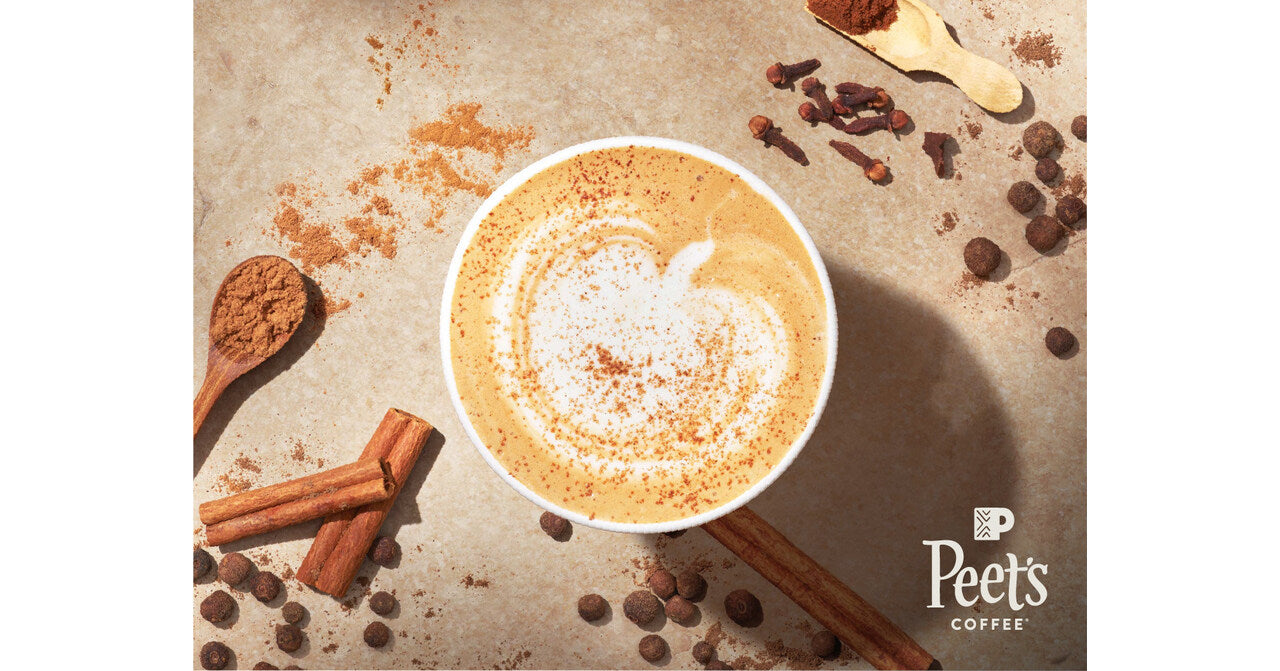 Peet's Coffee Launches Flavorful Fall Menu with New Drinks and Sandwich