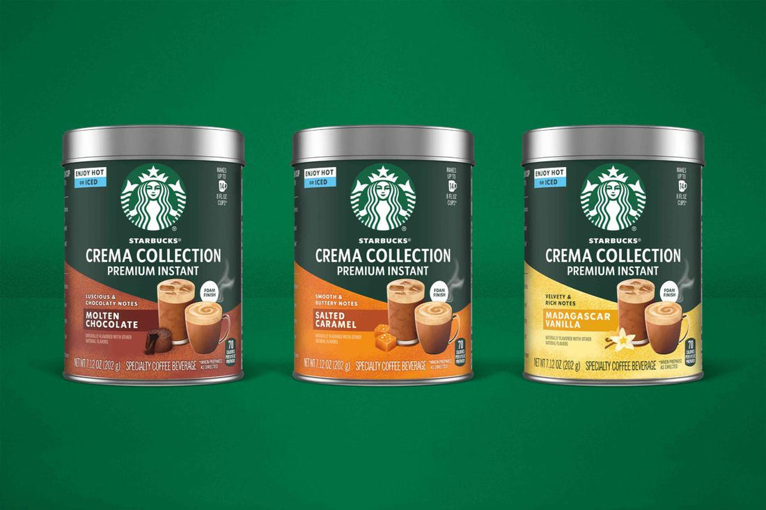 Starbucks Launches Crema Collection for Instant Coffee Lovers