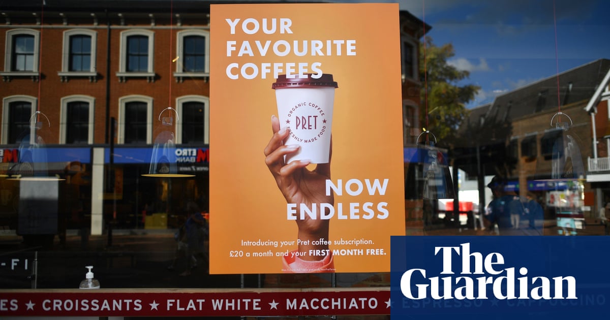 Pret a Manger Axes Free Drinks Subscription, Offers Half-Price Drinks Instead