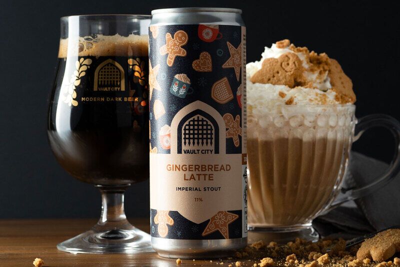 Vault City Unveils Festive Gingerbread Stout Latte at Tesco