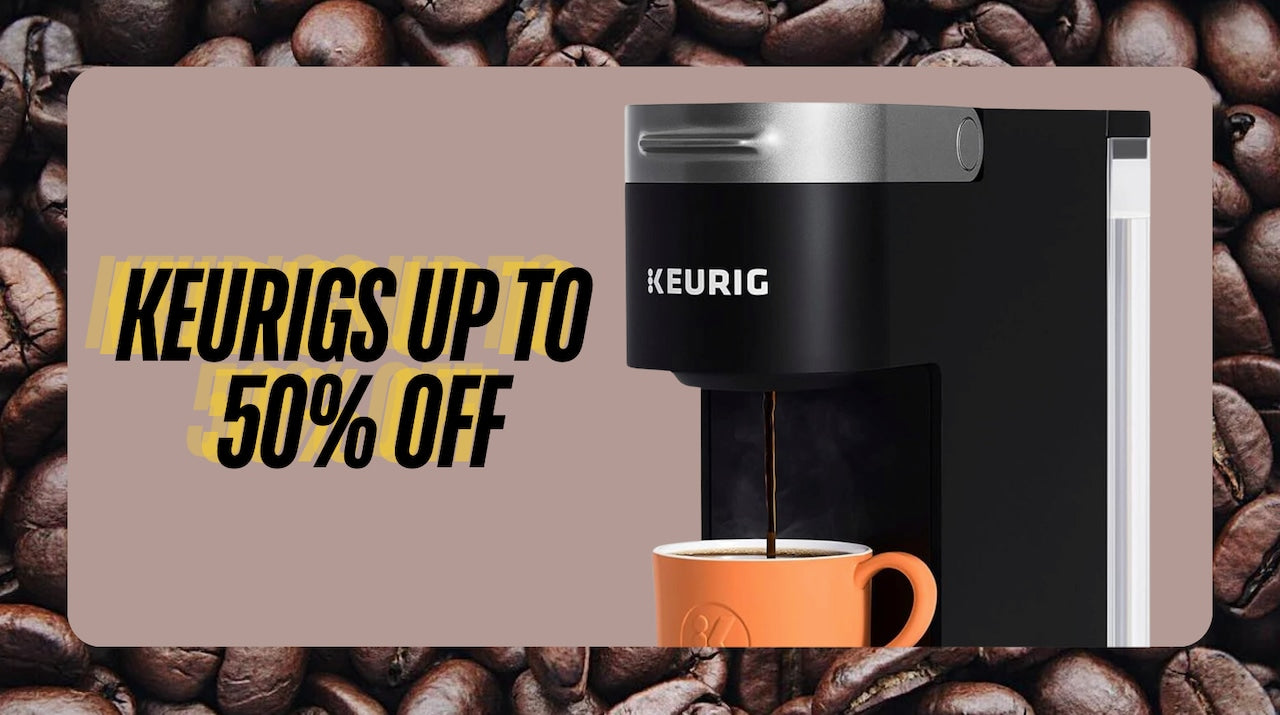 Last Chance for Prime Day - 50% Off Keurig K-Slim Coffee Maker