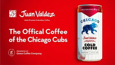 Coffee Meets Baseball - Cubs Partner with Juan Valdez