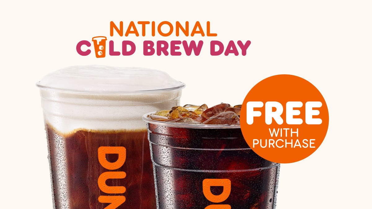 National Cold Brew Day - Score Freebies and Discounts this April 20!