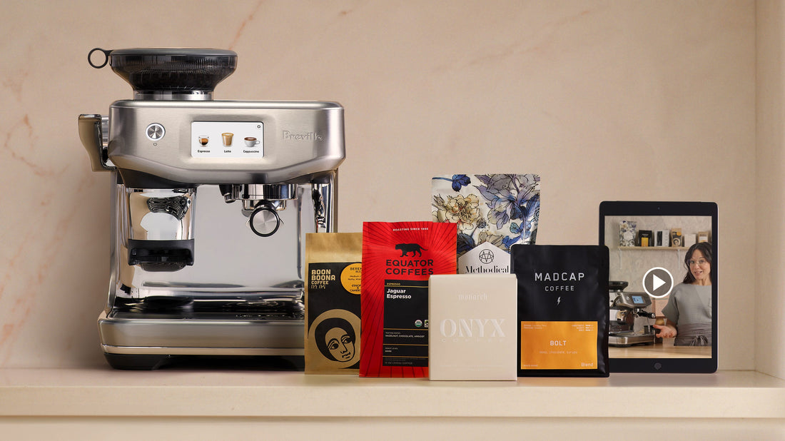 Breville's Fast-Track Barista Pack - Your Home Coffee Solution