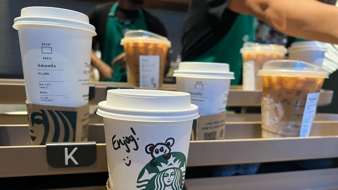 Starbucks Revives Cup Art - A Sweet Gesture or a Stressful Burden?