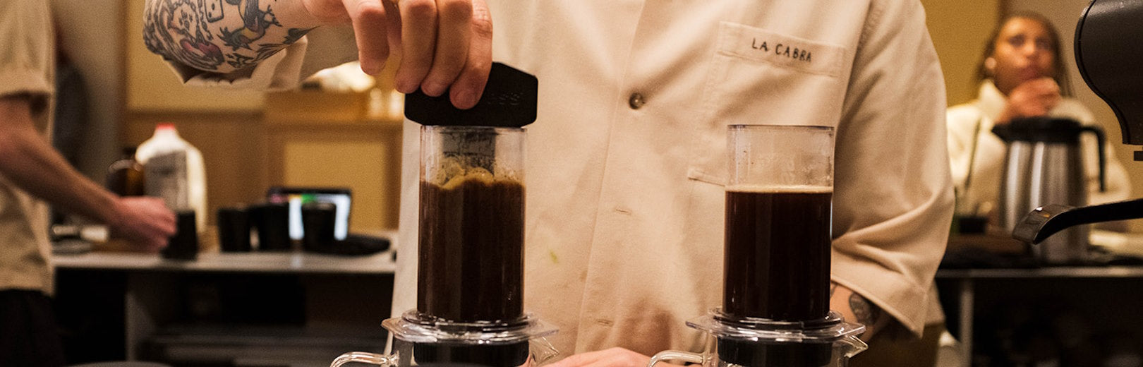 AeroPress in Cafés - Maximizing Efficiency and Flavor