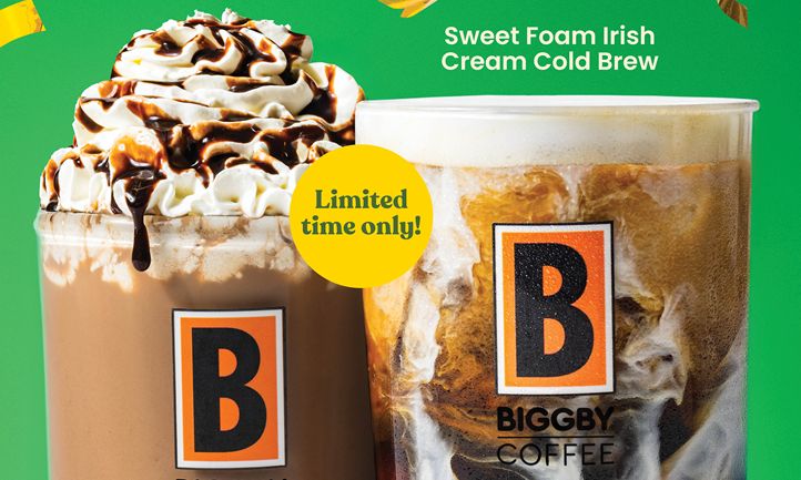 BIGGBY COFFEE Unveils Festive St. Patrick's Day Menu Starting February 27