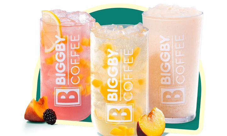 BIGGBY COFFEE Unveils Exciting Summer Menu with Campfire and Peach Flavors