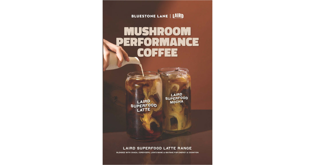 Laird Superfood and Bluestone Lane Launch Functional Iced Coffee Drinks