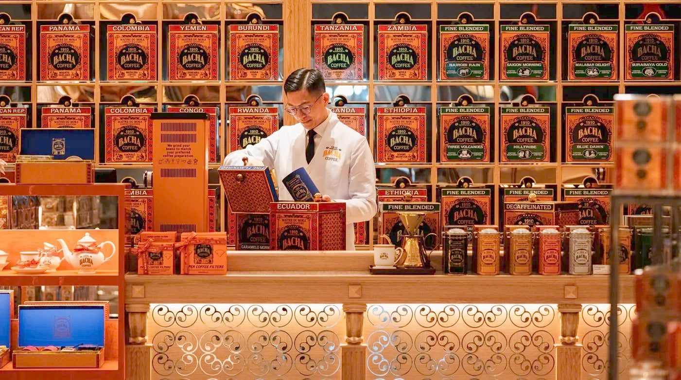 Bacha Coffee Expands with New Boutique at Hong Kong Airport