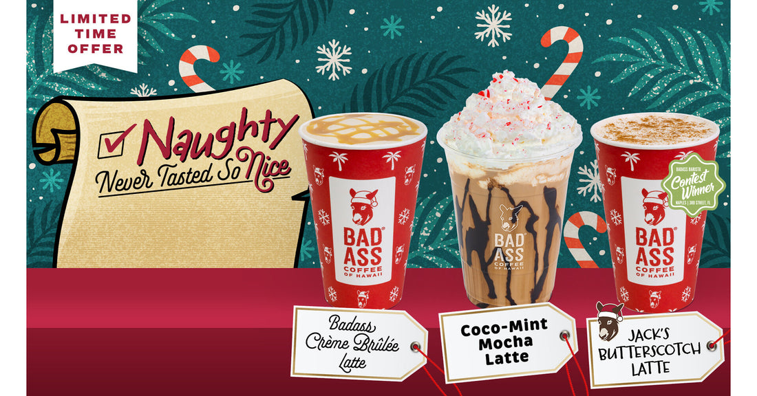 Winter Indulgence - Bad Ass Coffee Launches Festive Drink Lineup