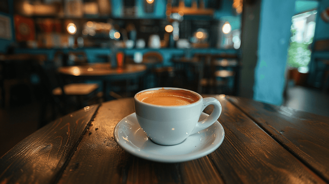 Cafe Cubano in a cafe in little Havana in Miami