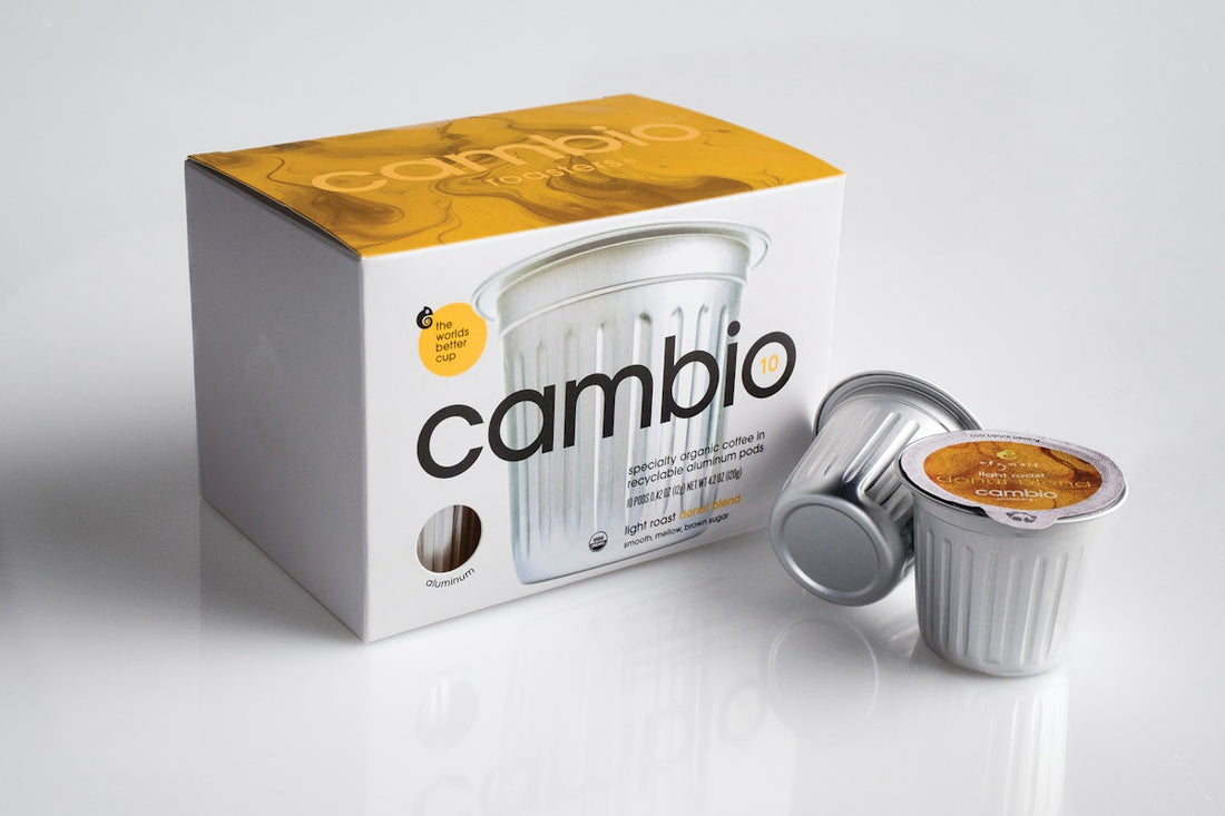 Cambio Roasters Launches First Aluminum Coffee Pods for Keurig Users