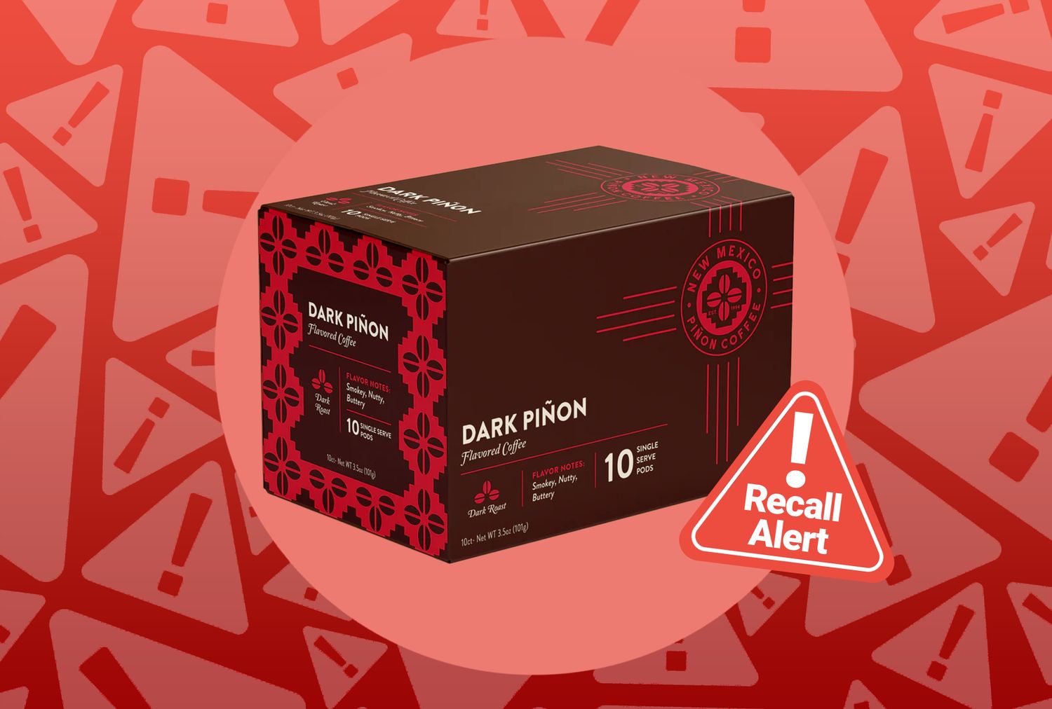 New Mexico Pinon Coffee Pods Recalled Over Ink Contamination Risk