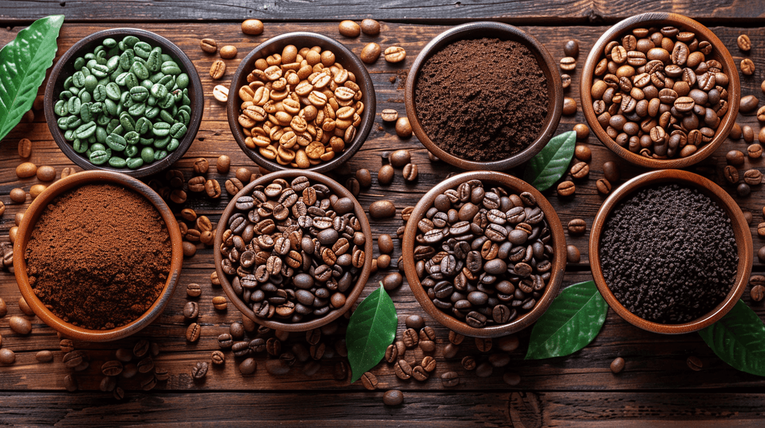 Coffee Blends - Different types of coffee beans