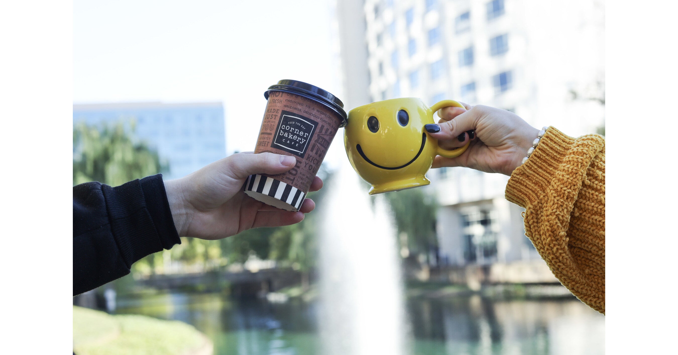 Celebrate 34 Years of Corner Bakery with a Smiley Mug Giveaway!