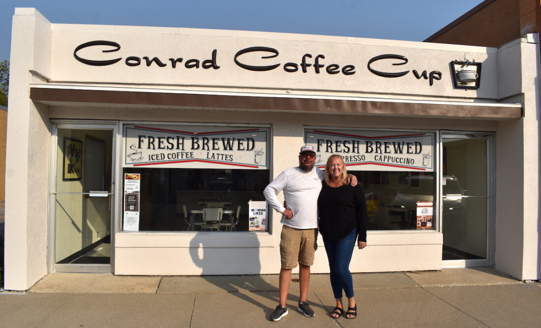 New Coffee Shop Opens in Conrad, Bringing Community Together