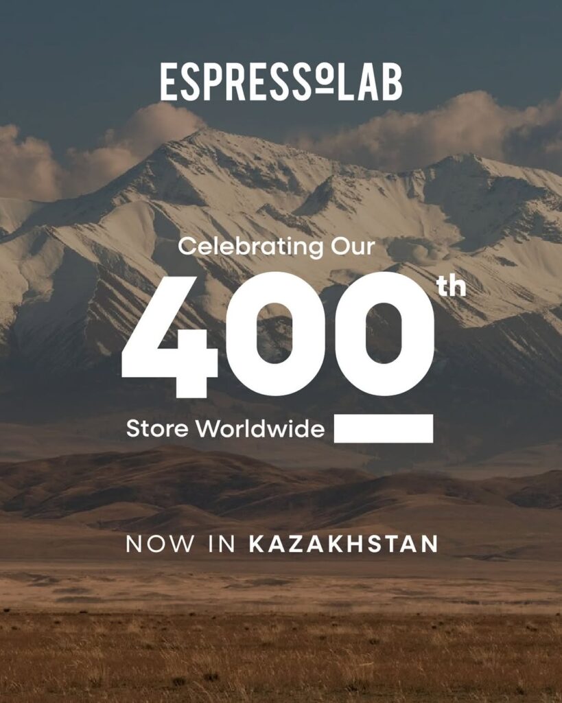 Espressolab Celebrates Global Expansion with 400th Store Opening