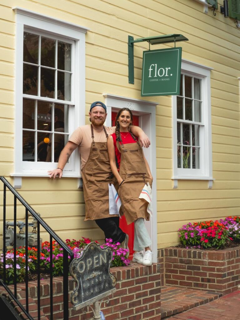 Flor. Coffee + Books - A New Haven for Coffee, Books, and Community