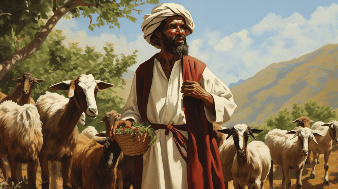 Goat Herder Kaldi in Ethiopia