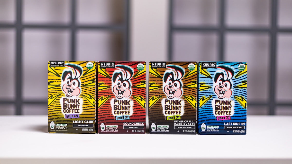 Green Day Brews Up Punk Bunny Coffee with Keurig Dr Pepper