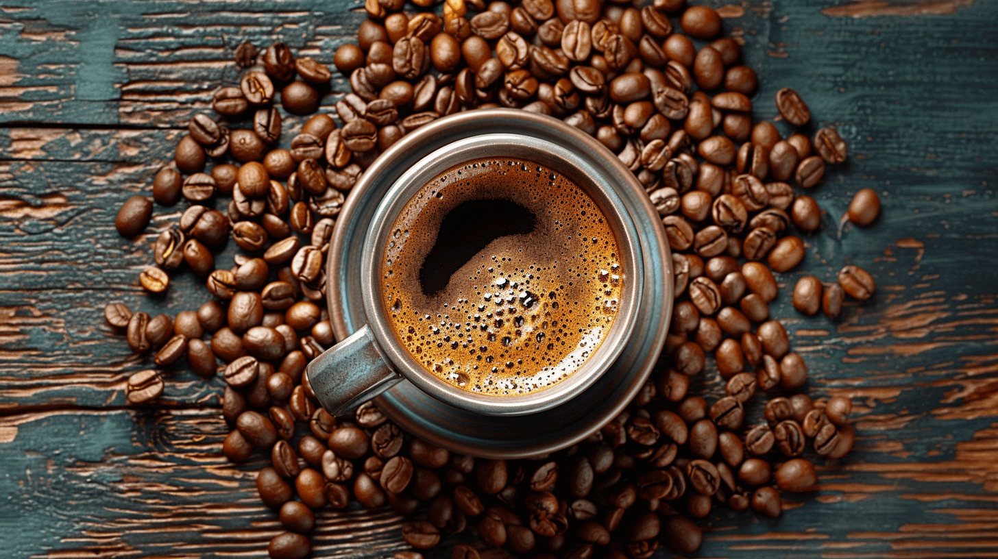Cup of Greenwell Organic Coffee