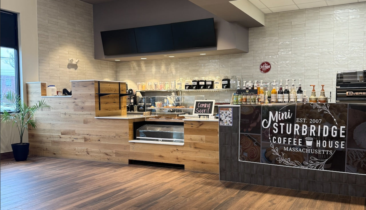 Exciting New Drive-Thru Opens at Mini Sturbridge Coffee House