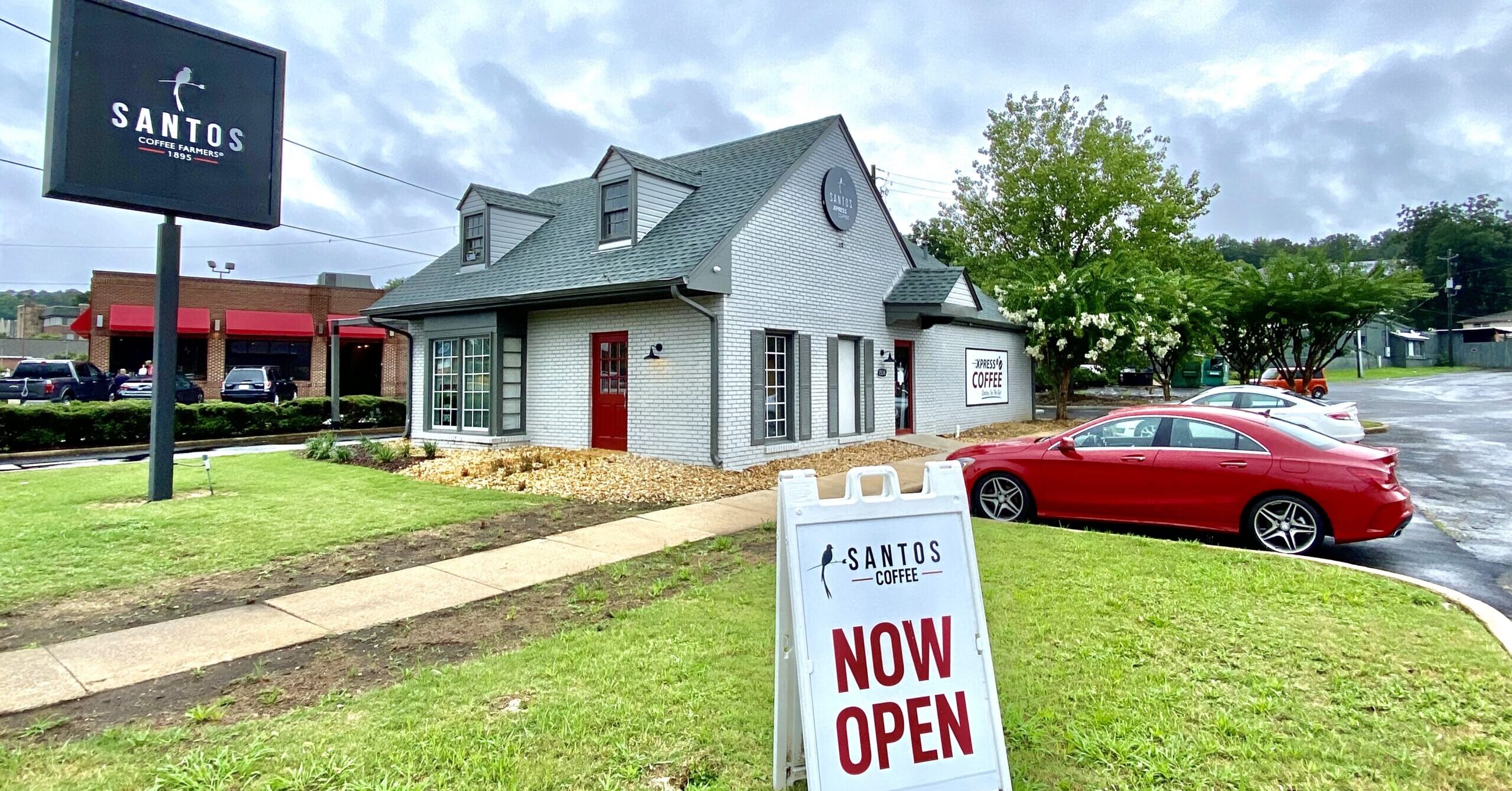 Santos Coffee Opens First Drive-Thru Location in Birmingham