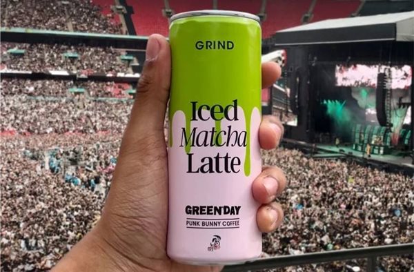 Grind and Green Day Team Up for Iced Matcha Latte RTD