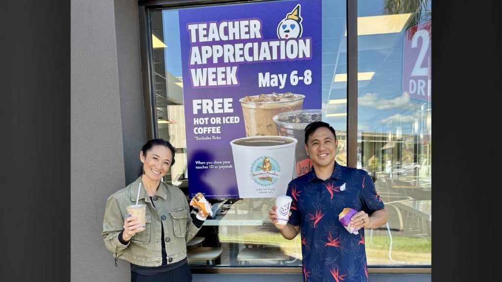 Free Coffee for Teachers at Jack in the Box Hawai‘i