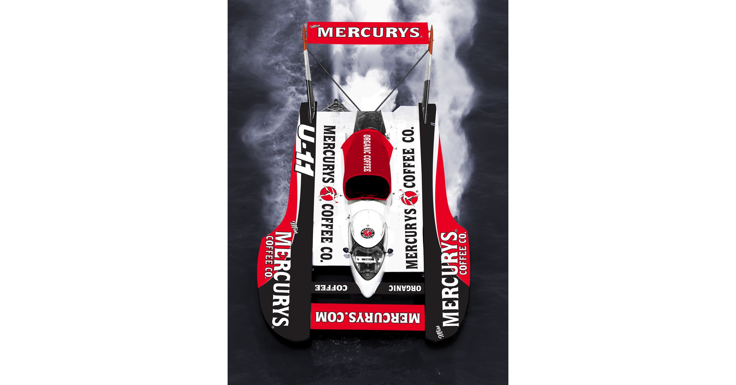 Mercurys Coffee Powers Up Hydroplane Racing with Bold Sponsorship