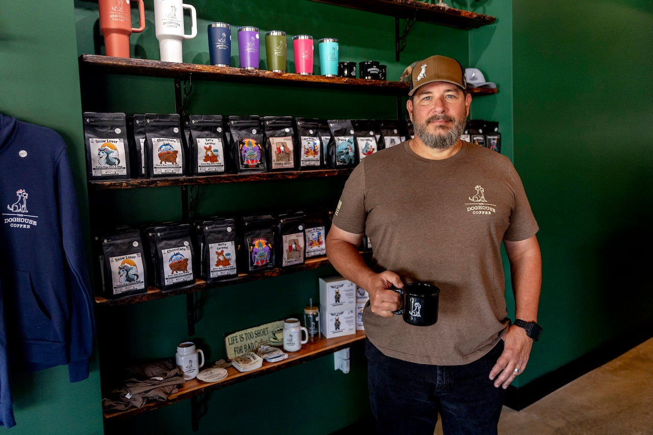 New Doghouse Coffee Shop Brings Caffeine and Canines to Metamora