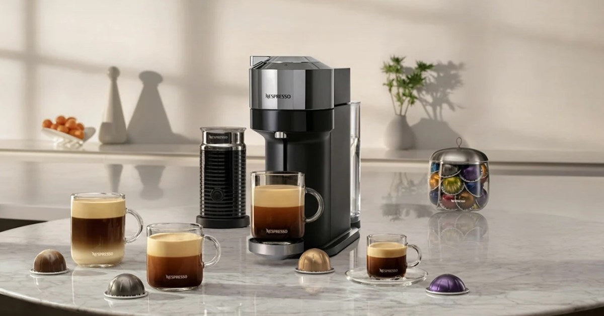 Score a Deal on Nespresso Vertuo Next Deluxe Coffee Maker with Aeroccino