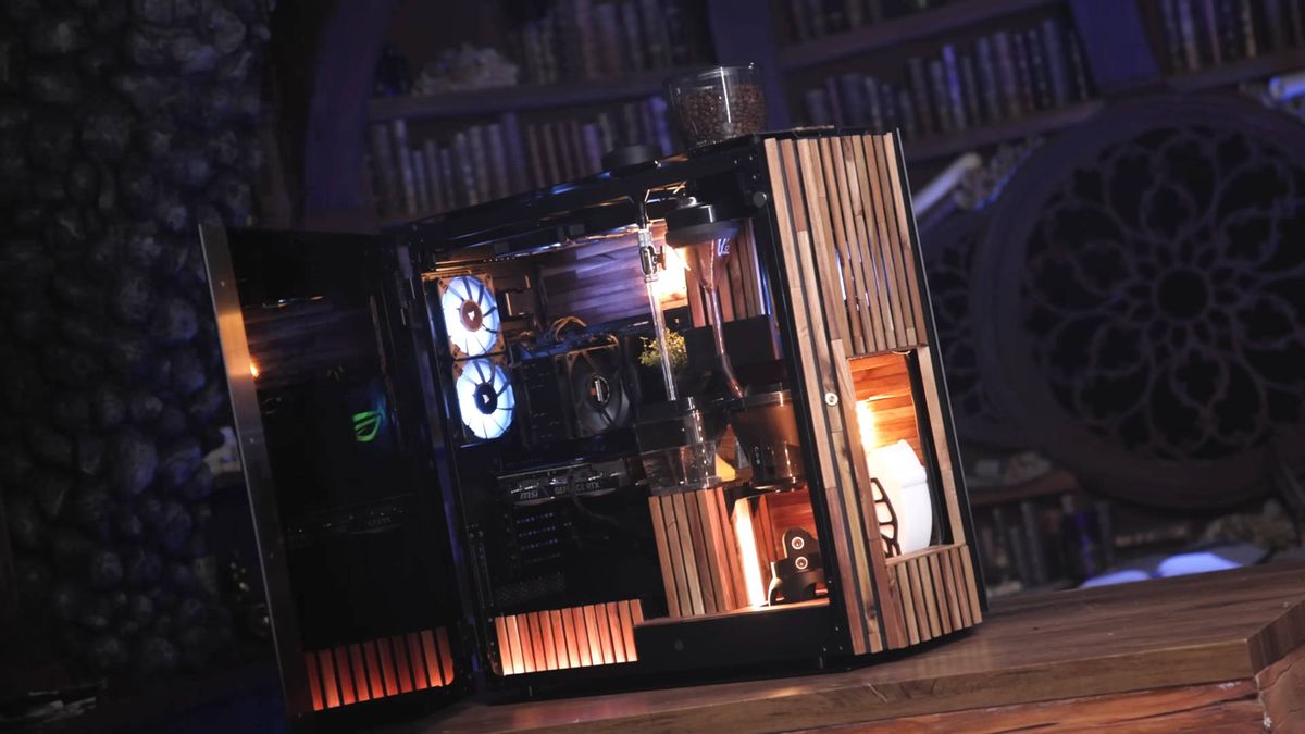 DIY Genius - A PC That Brews Coffee Too!