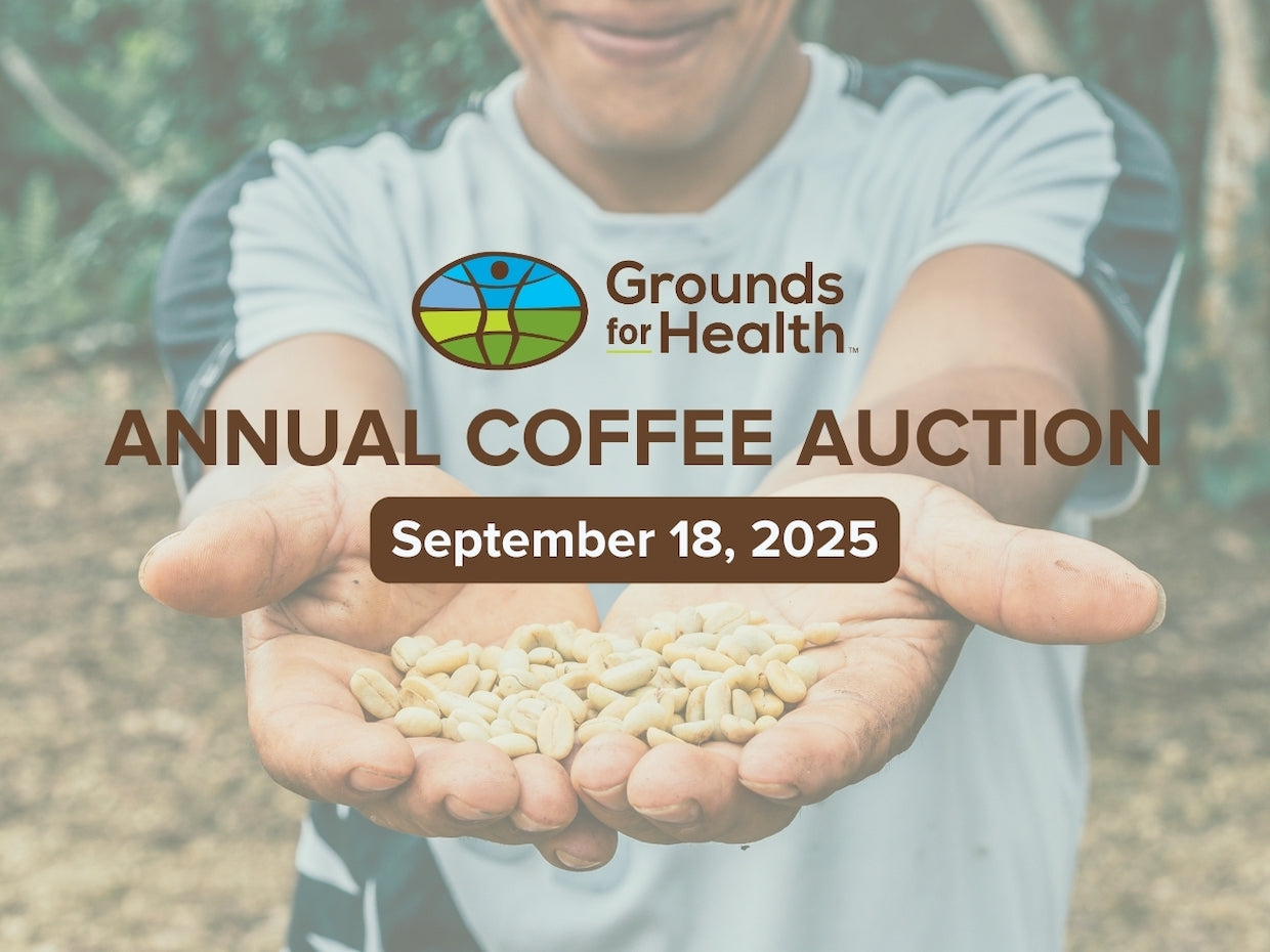 Grounds for Health Auction - Sip Coffee, Support Women's Health