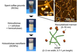 Turning Coffee Waste into Valuable Nanofibers