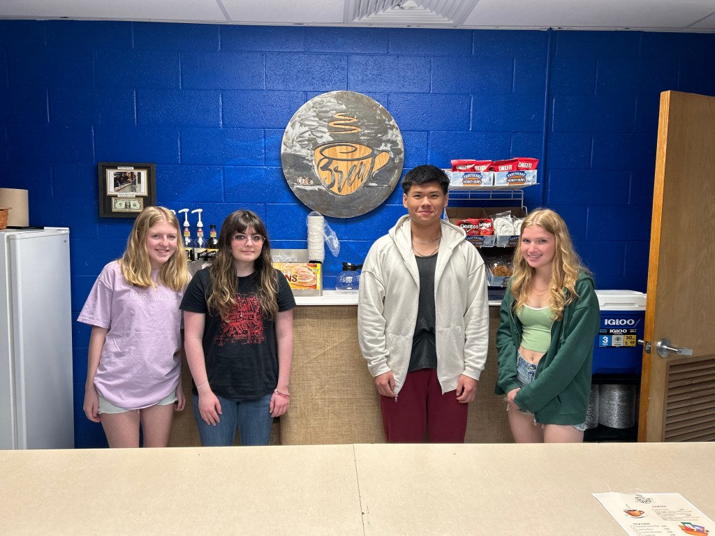 High School Entrepreneurs Brew Success and Charity