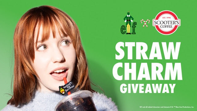Scooter's Coffee Spreads Holiday Cheer with Free Straw Charms