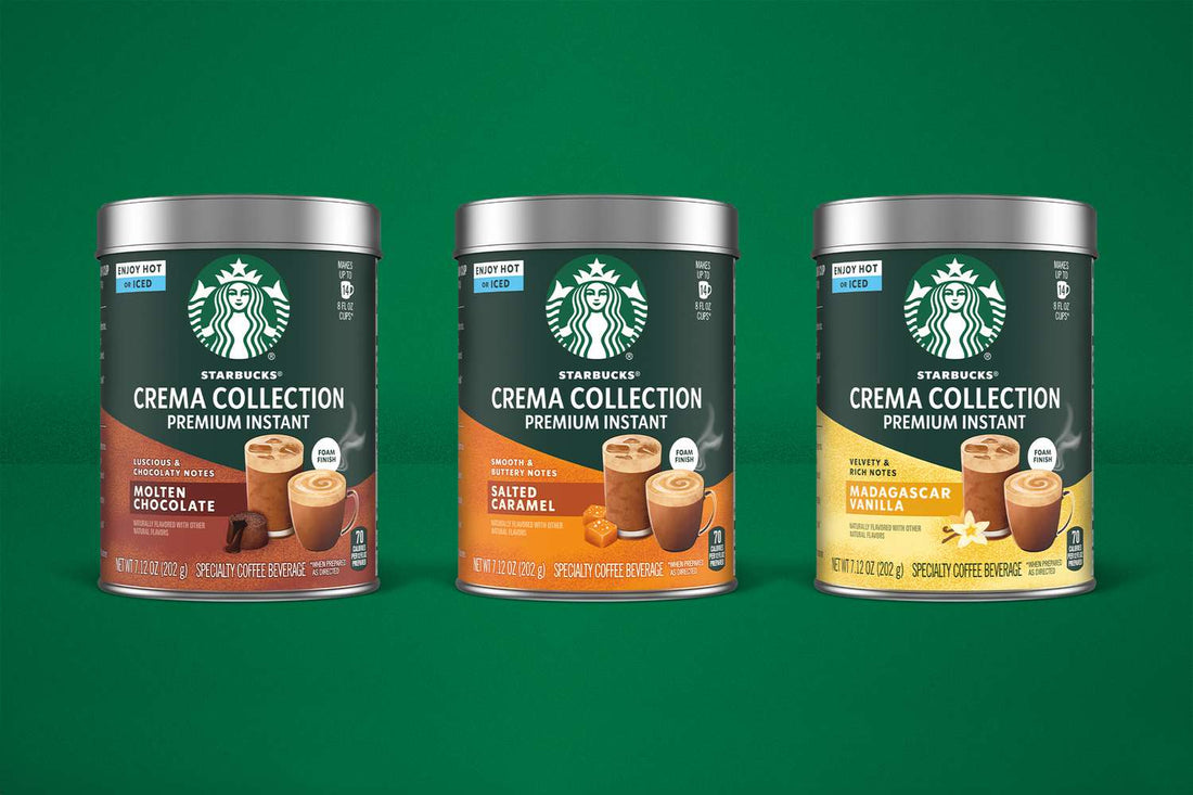 Starbucks Launches Instant Coffee with Café-Style Crema