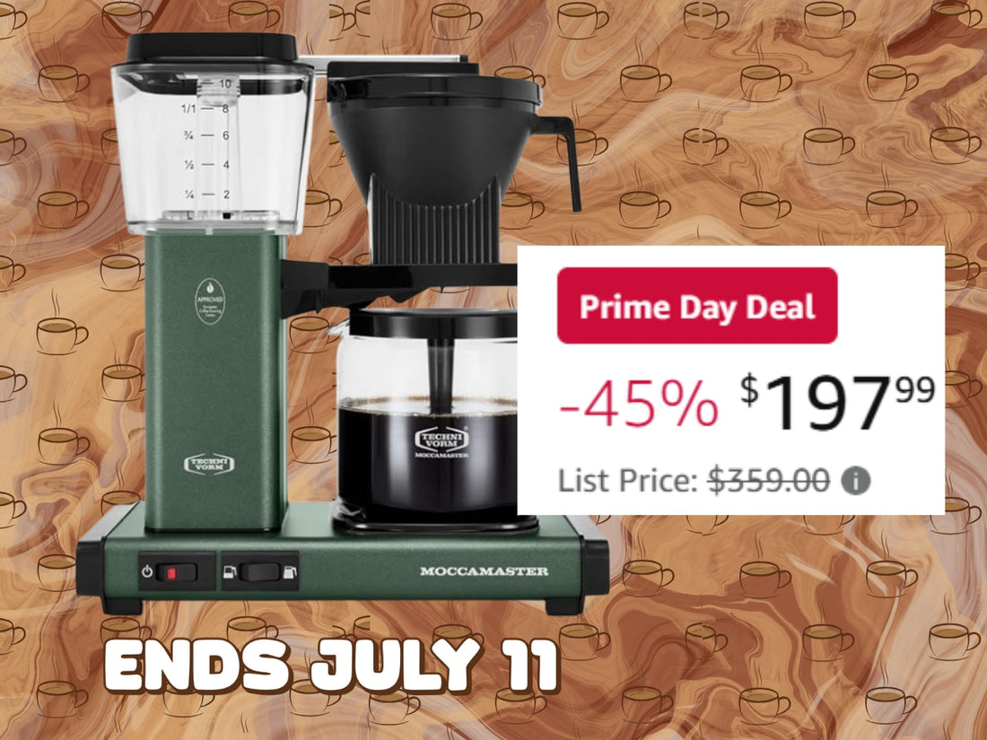 Moccamaster Coffee Maker - Prime Day Steal Under $200