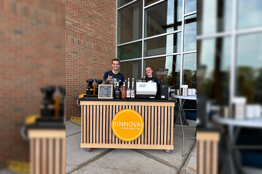 Rinnova's New Coffee Cart Brings Joy to Cedarville Students