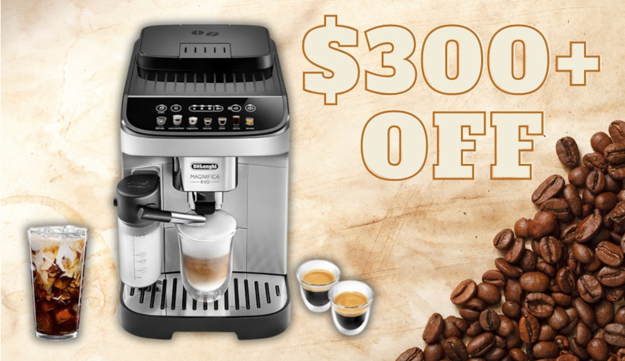 Save Big on the De’Longhi Magnifica Evo Espresso Machine