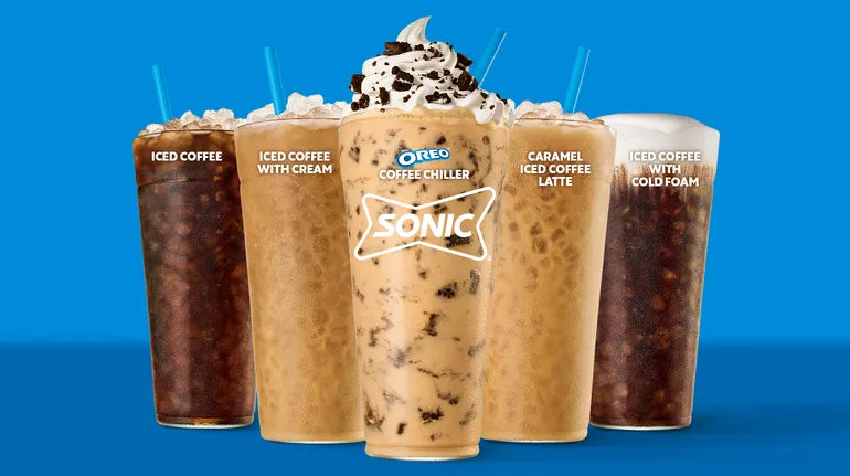 Sonic Drive-In Launches New Cold Coffee Drinks to Compete in Market