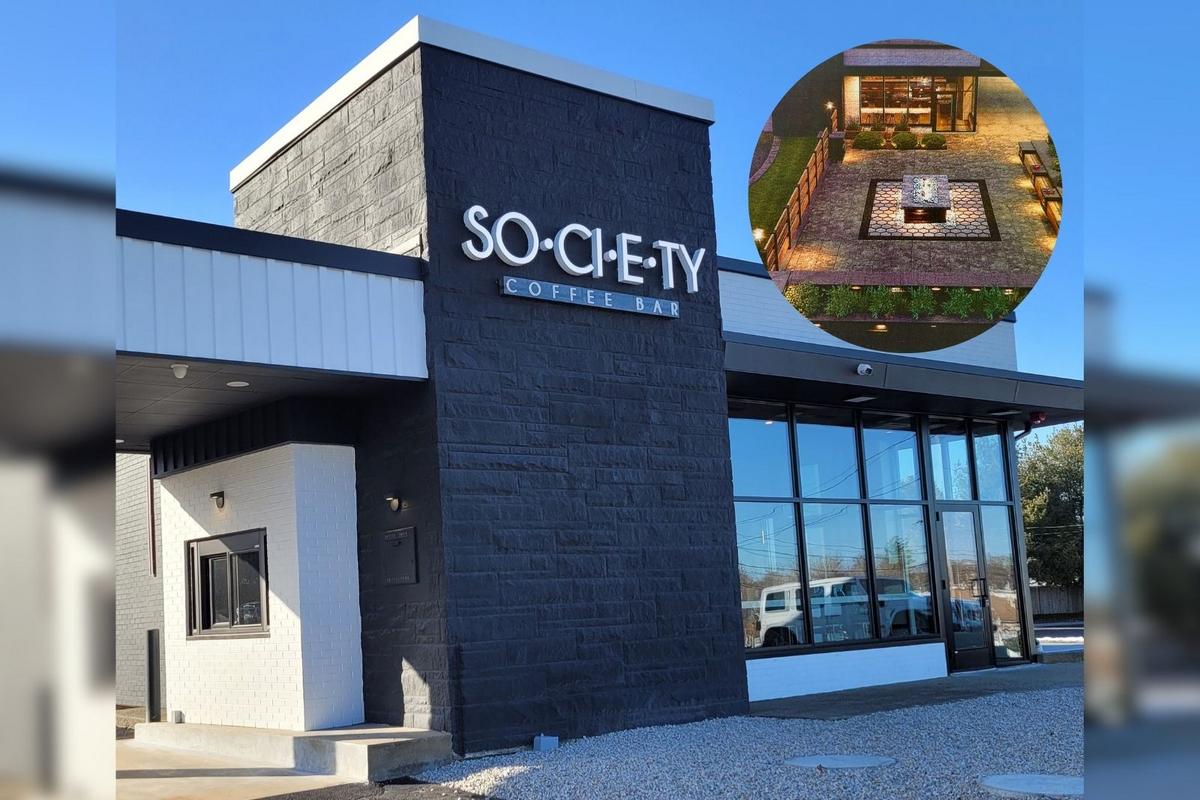Society Coffee Bar Expands with Cozy New Outdoor Patio
