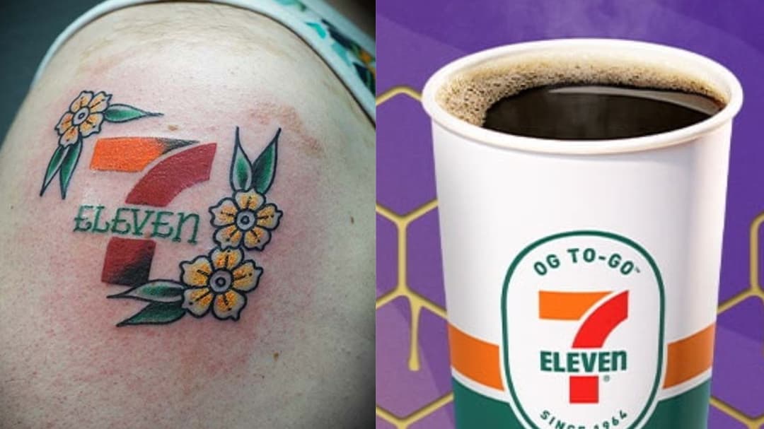Free Coffee for 711 Days with a Tattoo at 7-Eleven